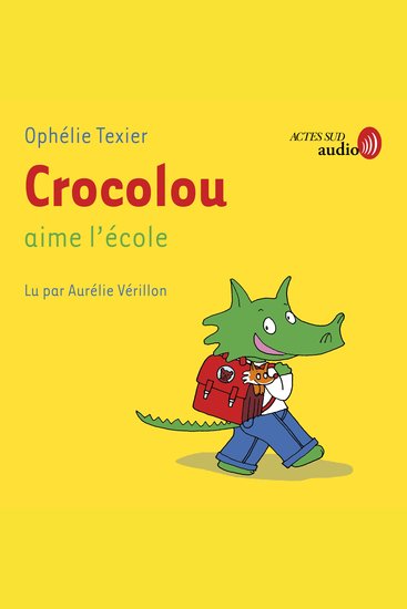 Crocolou aime l'école - cover