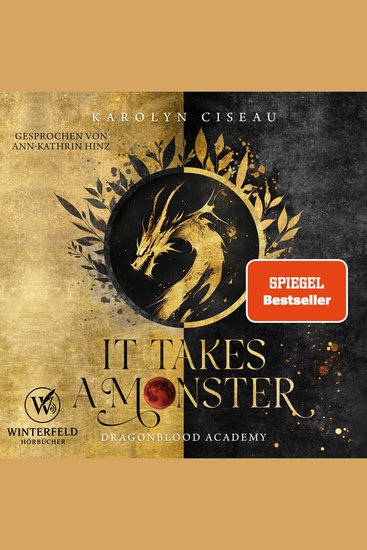 It Takes a Monster … Dragonblood Academy - cover
