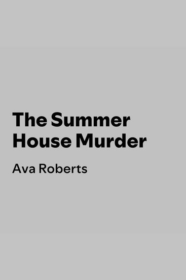 The Summer House Murder - cover