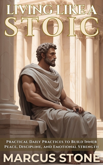 Living like a Stoic - Practical Daily Practices to Build Inner Peace Discipline and Emotional Strength - cover