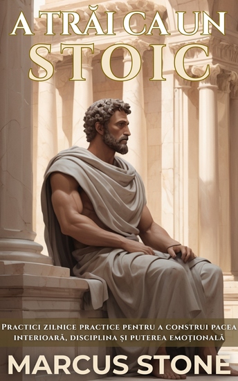 A Trăi Ca Un Stoic - Practici zilnice practice pentru a construi pacea interioară disciplina și puterea emoțională - cover