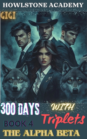 Howlstone academy: 300 days with the alpha beta triplets - cover