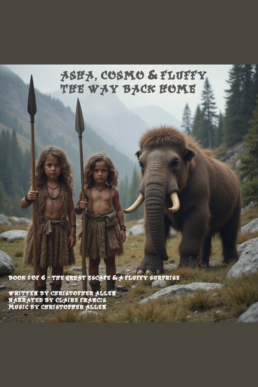 Asha Cosmo & Fluffy - The Way Back Home - Book 1 of 6 - The Great Escape and a Fluffy Surprise - cover