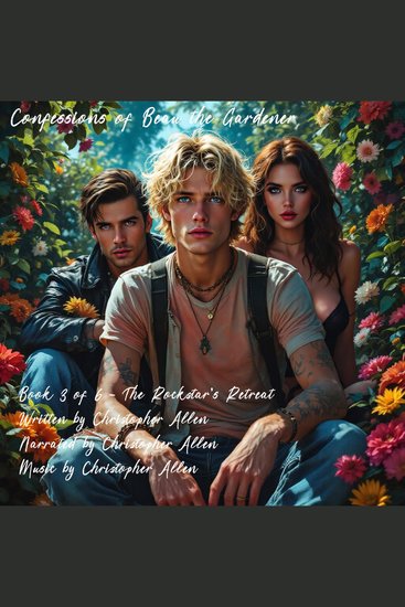 Confessions of Beau the Gardener - Book 3 of 6 - The Secret Rockstar's Retreat - cover