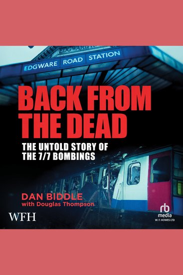 Back From The Dead - The Untold Story Of the 7 7 Bombings - cover