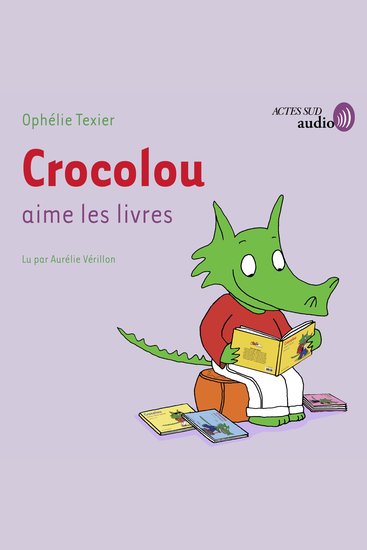 Crocolou aime les livres - cover