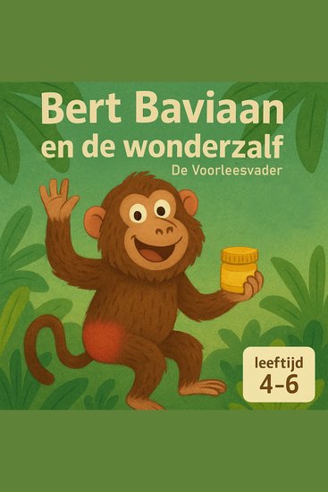 Bert baviaan en de wonderzalf - cover
