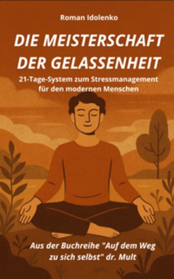 Die meisterschaft der gelassenheit - 21-Tage-System zum Stressmanagement für den modernen Menschen - cover