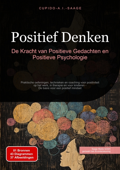 Positief Denken - De Kracht van Positieve Gedachten en Positieve Psychologie - cover