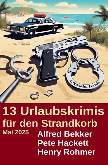 13 Urlaubskrimis für den Strandkorb Mai 2025 - cover