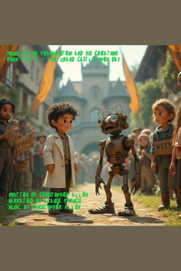 Young Victor Frankenstein and his creations - Book 1 of 6 - The Grand Castle Open Day - cover