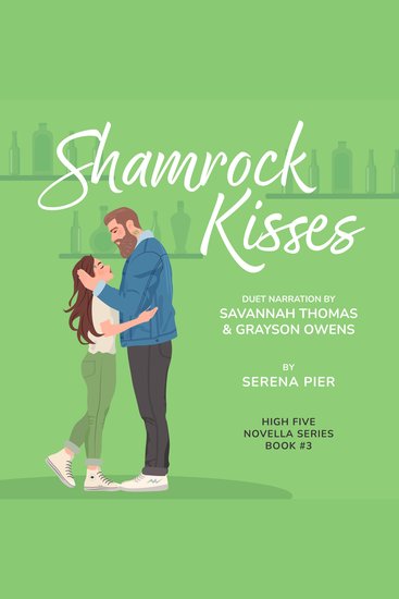 Shamrock Kisses - A Spicy St Patrick's Day Romance Novella: Instant Connection Strangers to Lovers Small Town Holiday Romance Younger Man Nerdy Guy Gets the Girl - cover
