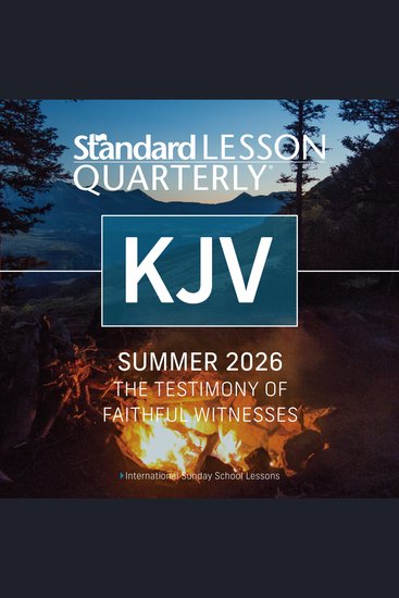 KJV Standard Lesson Quarterly® Audio Summer 2026 - cover