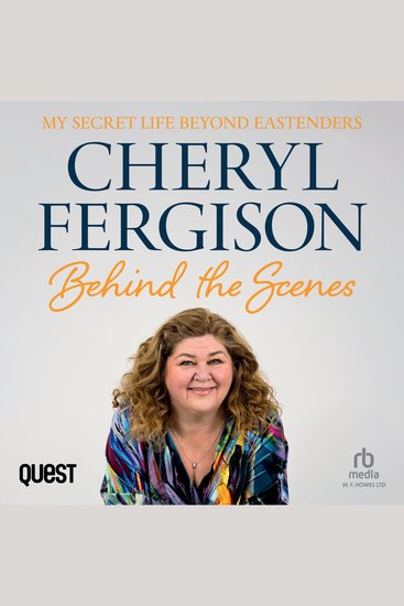 Cheryl Fergison: Behind the Scenes - cover