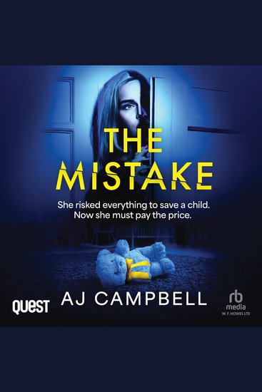 The Mistake - A fast-paced & twist-filled psychological thriller - cover
