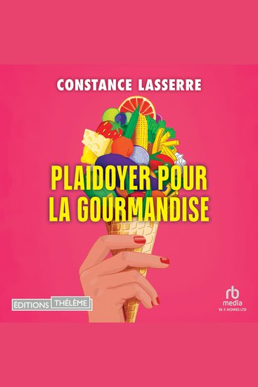 Plaidoyer pour la gourmandise - cover