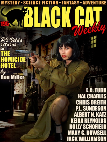 Black Cat Weekly #195 - cover