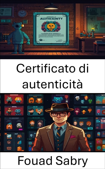Certificato di autenticità - Autenticazione della proprietà e della provenienza nel mondo degli NFT di CryptoPunks - cover