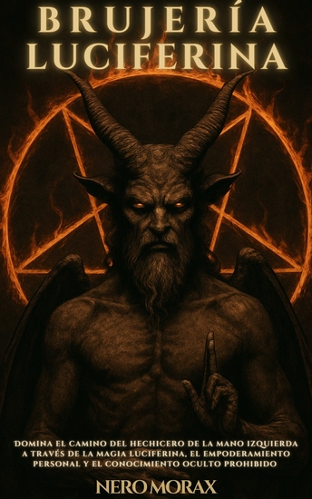 Brujería Luciferina - Domina el camino del hechicero de la mano izquierda a través de la magia luciferina el empoderamiento personal y el conocimiento oculto prohibido - cover