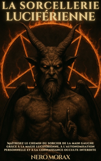 La Sorcellerie Luciférienne - Maîtrisez le chemin du sorcier de la main gauche grâce à la magie luciférienne à l'autonomisation personnelle et à la connaissance occulte interdite - cover