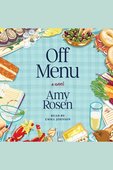 Off Menu - A Novel - cover