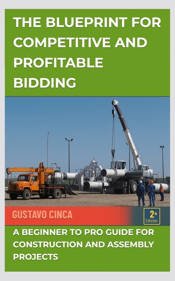The Blueprint for Competitive and Profitable Bidding - A Beginner to Pro Guide for Construction and Assembly Projects - cover