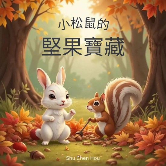 小松鼠的堅果寶藏 - 尋找願望堅果的合作與分享之旅 - cover
