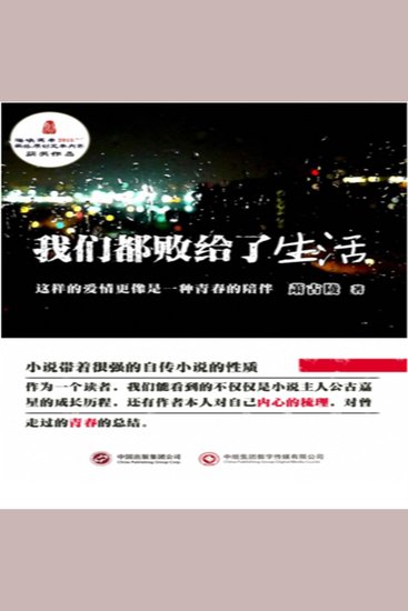 我们都败给了生活 - cover