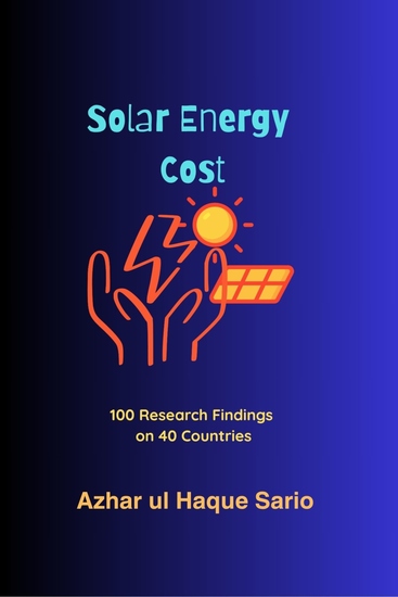 Solar Energy Cost - 100 Research Findings on 40 Countries - cover
