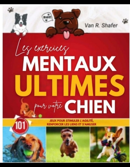 Les exercices mentaux ultimes pour votre chien - Jeux pour stimuler l'agilité renforcer les liens et s'amuser - cover