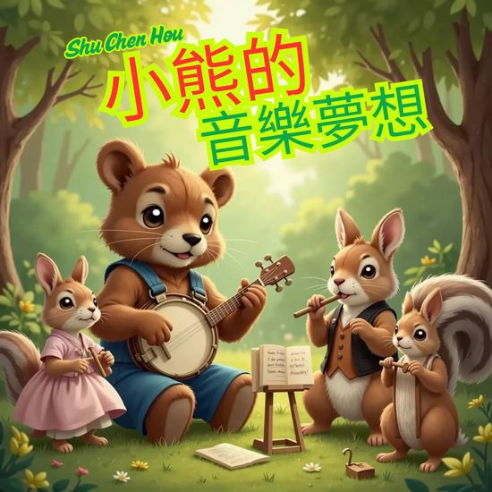 小熊的音樂夢想 - 堅持不懈的音樂家小熊巴納比 - cover