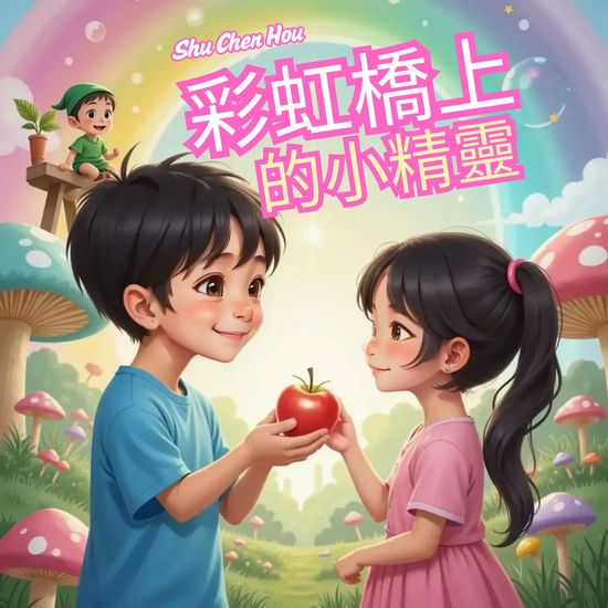 彩虹橋上的小精靈 - 傳遞勇氣與智慧的七彩魔法 - cover