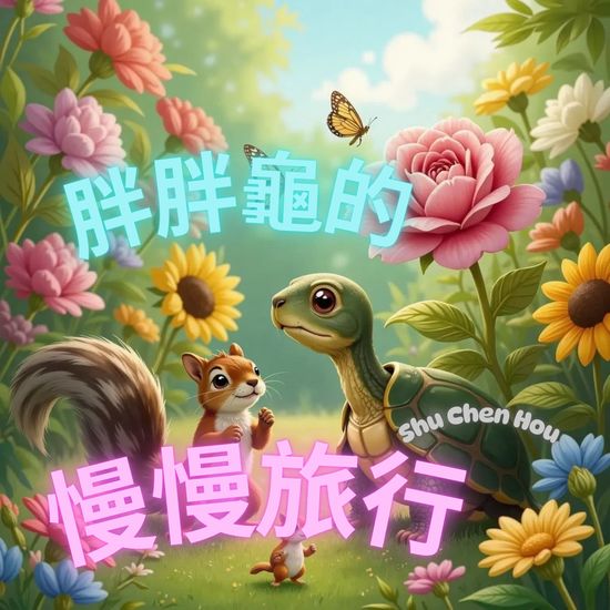 胖胖龜的慢慢旅行 - 發現耐心與沿途美好的旅程 - cover