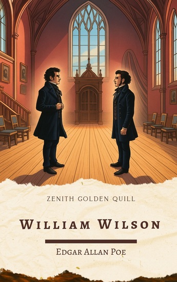 William Wilson - Relato psicológico y gótico de Edgar Allan Poe sobre la identidad y la culpa - cover