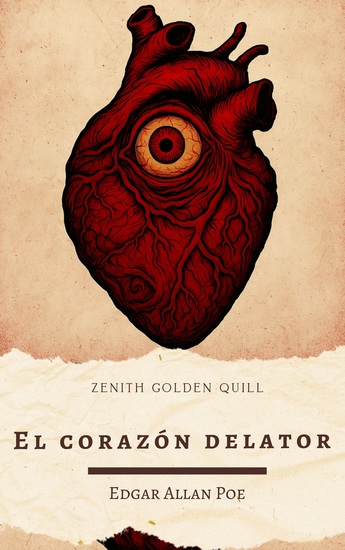 El corazón delator - Relato de terror psicológico de Edgar Allan Poe en español - cover