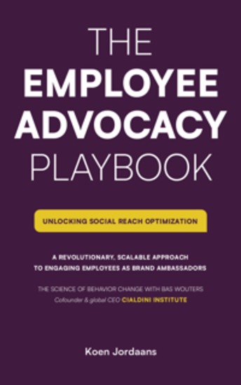The Employee Advocacy Playbook - Unlocking Social Reach Optimization - cover