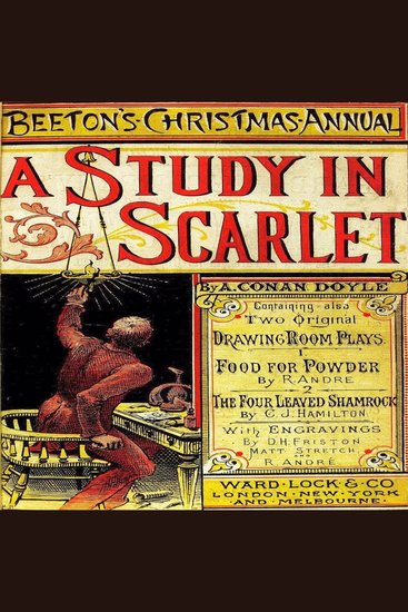 A Study in Scarlet - cover