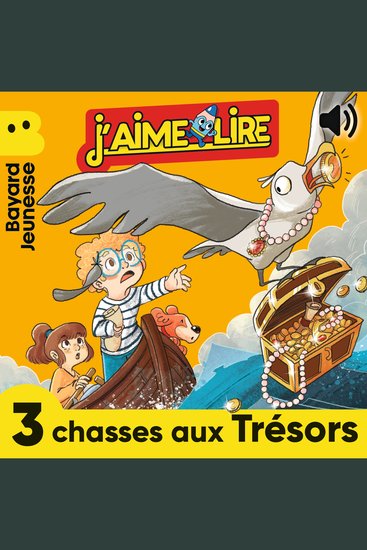 J'aime Lire - 3 chasses aux Trésors - cover
