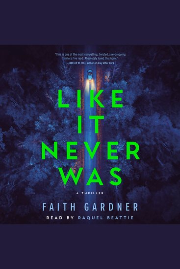 Like It Never Was - A thriller - cover