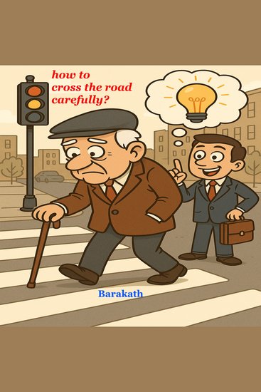 How to cross the road carefully? - cover