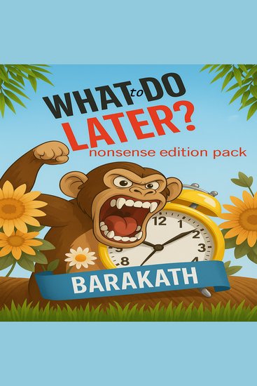 What to do nonsense edition pack - cover