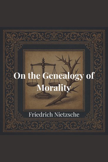 On the Genealogy of Morality - cover