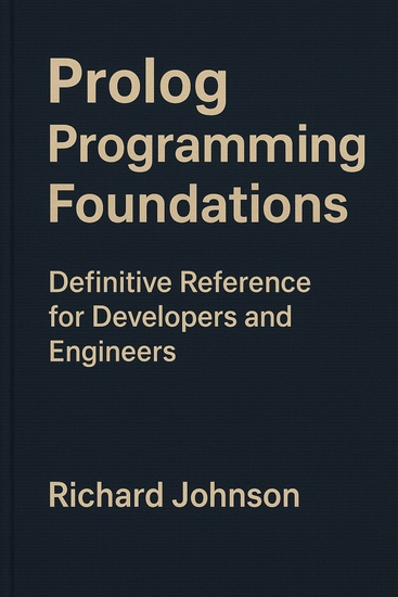 Prolog Programming Foundations - Definitive Reference for Developers and Engineers - cover