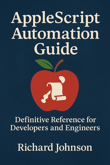 AppleScript Automation Guide - Definitive Reference for Developers and Engineers - cover