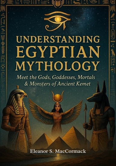 Understanding Egyptian Mythology - Meet the Gods Goddesses Mortals & Monsters of Ancient Kemet - cover