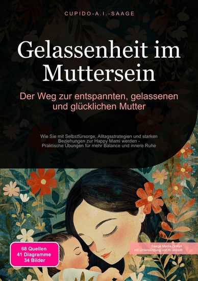 Gelassenheit im Muttersein - Der Weg zur entspannten gelassenen und glücklichen Mutter - cover