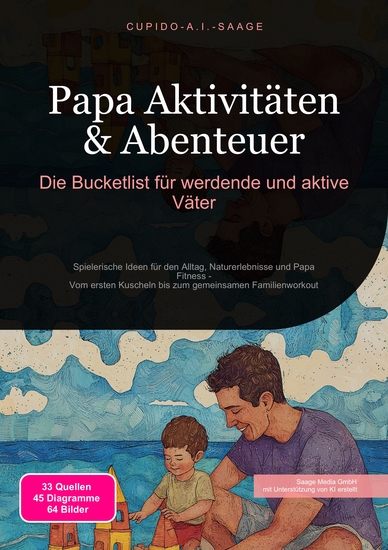 Papa Aktivitäten & Abenteuer - Die Bucketlist für werdende und aktive Väter - cover