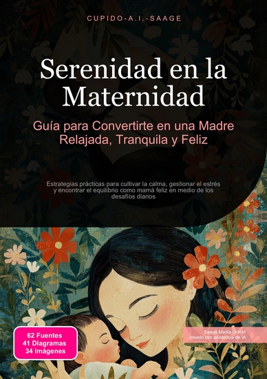 Serenidad en la Maternidad - Guía para Convertirte en una Madre Relajada Tranquila y Feliz - cover