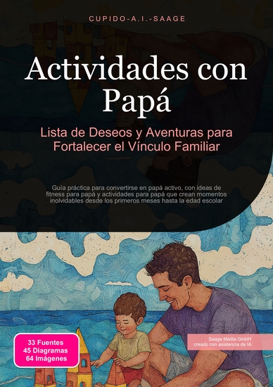 Actividades con Papá - Lista de Deseos y Aventuras para Fortalecer el Vínculo Familiar - cover