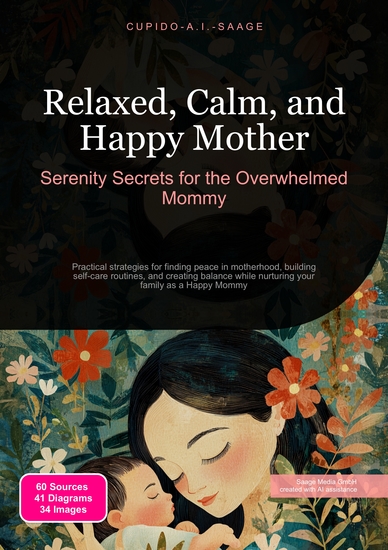 Relaxed Calm and Happy Mother - Serenity Secrets for the Overwhelmed Mommy - cover